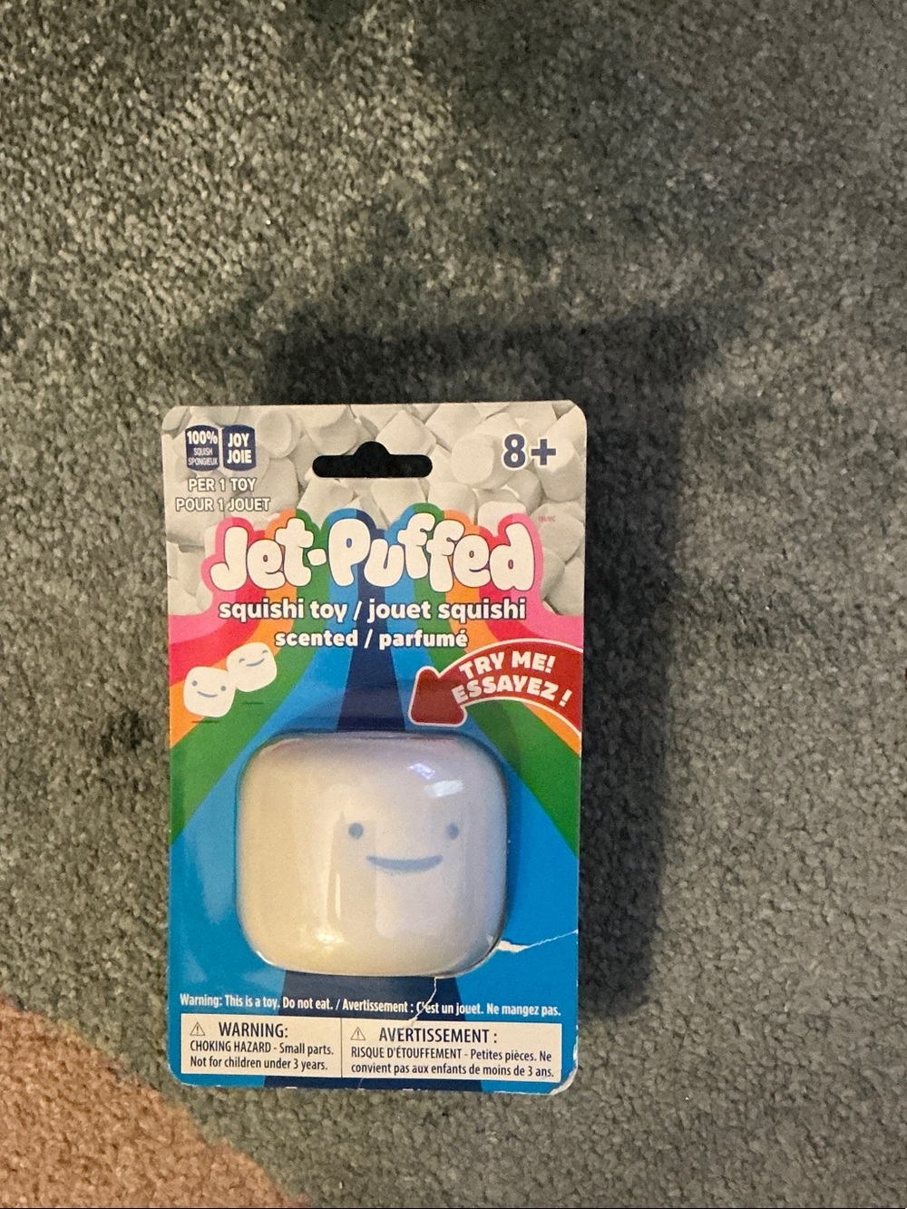 Jet-Puffed Squishi Toy - marshmallow scented | NIB